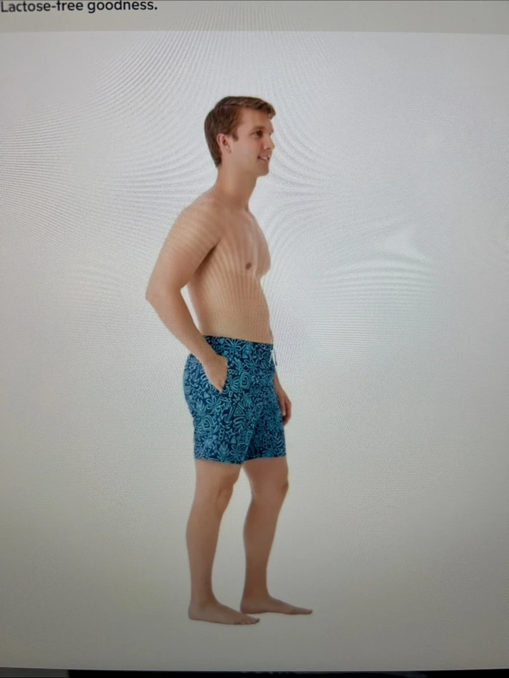 Member’s Mark Mens Resort Swim Trunks Large NWT